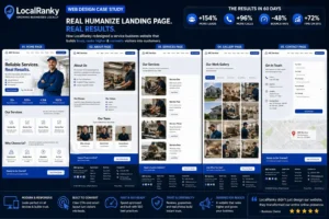 web desgin case studyby localranky