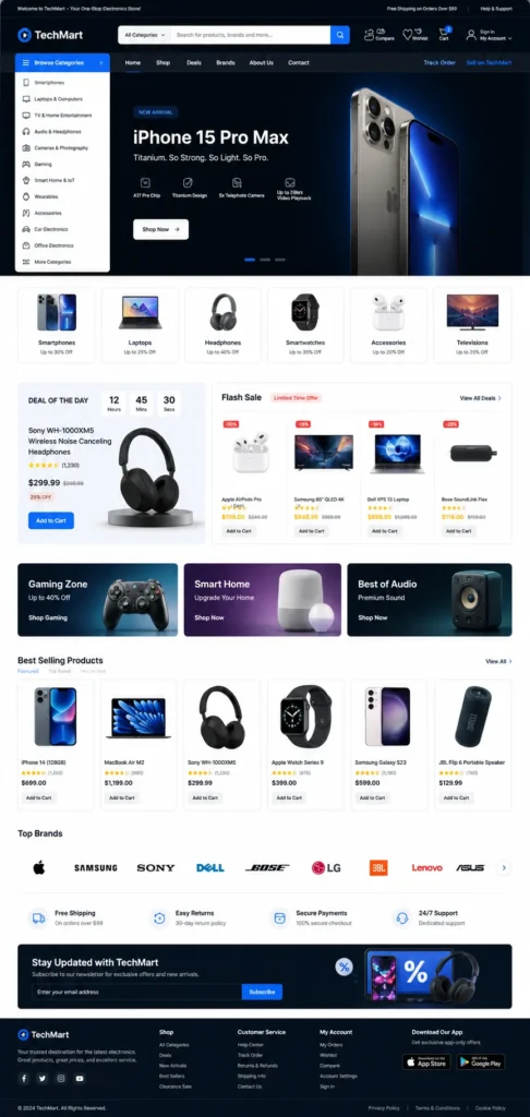ecommerce website desgin localranky