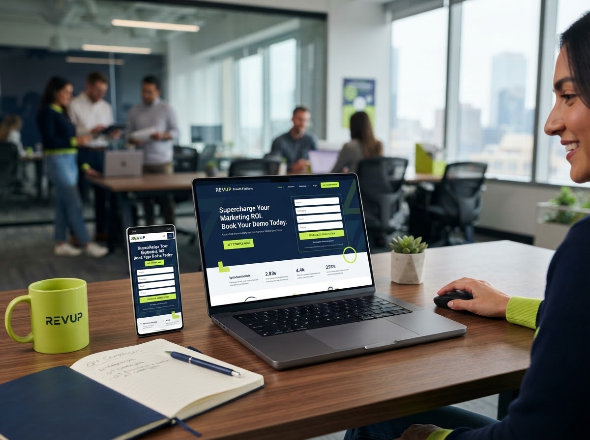 High-converting landing page design - focused hero, single CTA, and conversion form