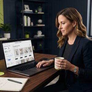 Ecommerce SEO — online store product pages and shopping cart optimized for search rankings